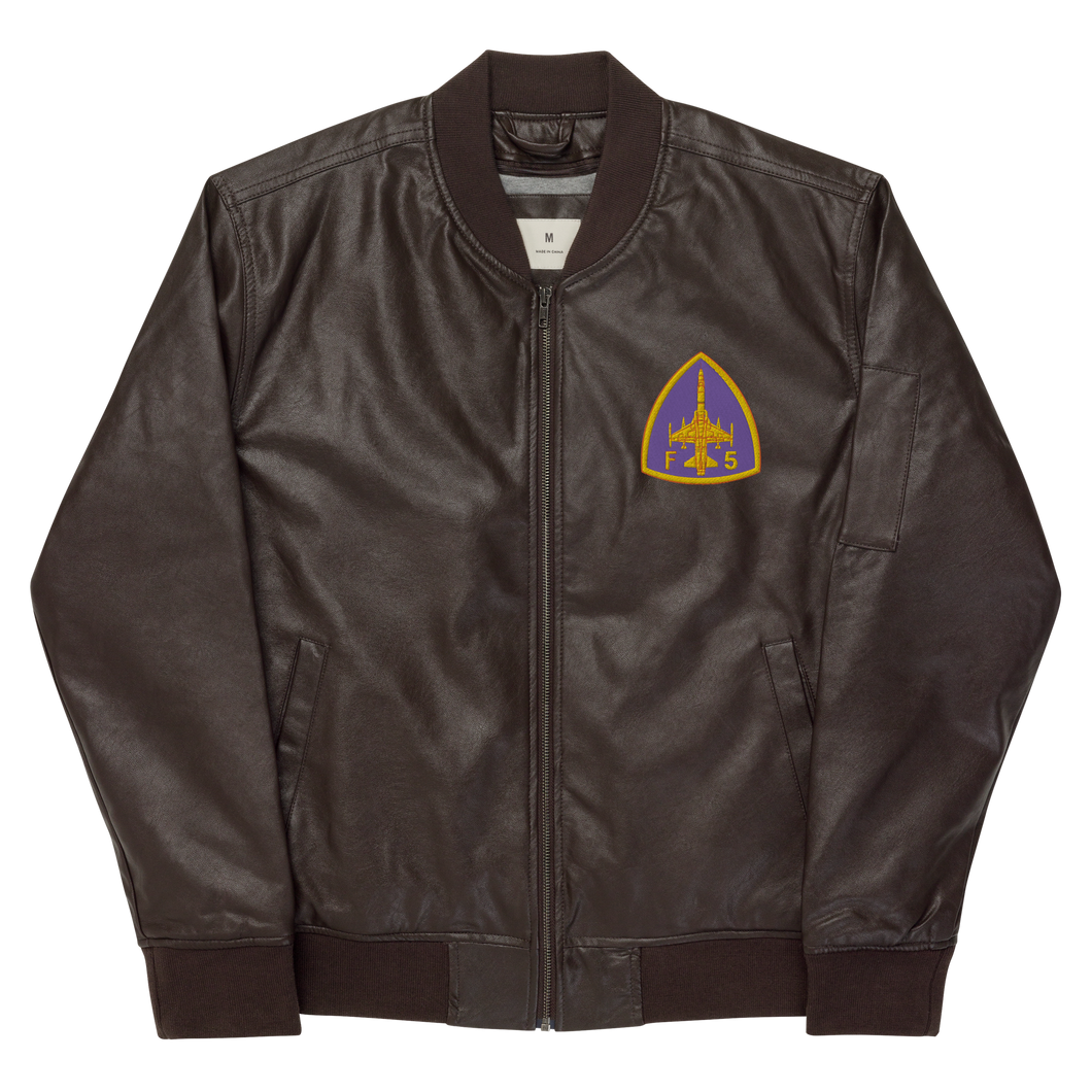Cazadora bomber bordada con emblema instructor CASA-Northrop F-5B/M 