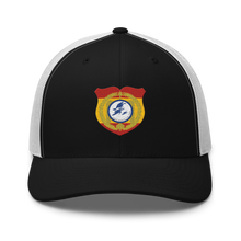 Cargar imagen en el visor de la galería, Gorra trucker bordada con emblema &quot;IV Escuadrilla Azul&quot;
