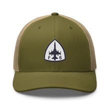 Cargar imagen en el visor de la galería, Gorra trucker bordada emblema alumno CASA-Northrop F-5B/M &quot;Freedom Fighter&quot;
