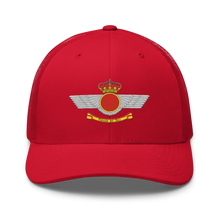 Cargar imagen en el visor de la galería, Gorra trucker bordada con emblema actual Ejército del Aire Español
