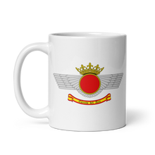 Cargar imagen en el visor de la galería, Taza con emblema vintage Ejército del Aire, modelo HA-200D &quot;Saeta&quot;
